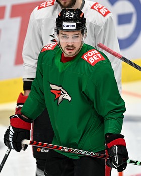 Раскатка «Авангарда» перед матчем с ЦСКА