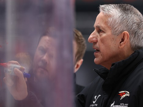 Раскатка «Авангарда» перед четвёртым матчем серии с «Металлургом»