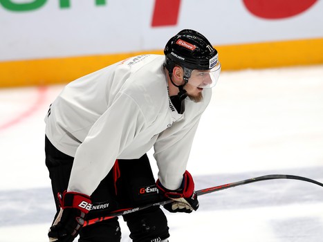 Раскатка «Авангарда» перед матчем с «Автомобилистом»