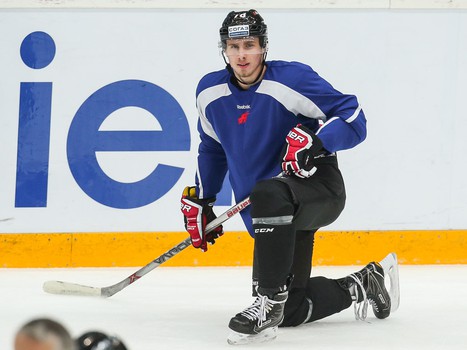 Раскатка «Авангарда» перед матчем с «Барысом»