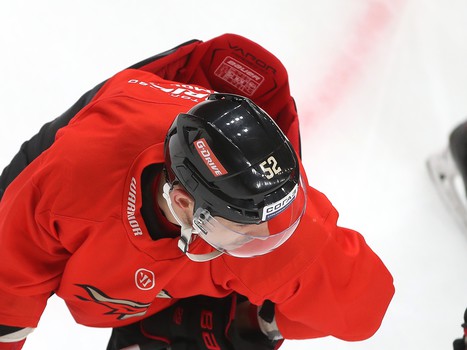 Раскатка «Авангарда» перед матчем с «Ак Барсом»