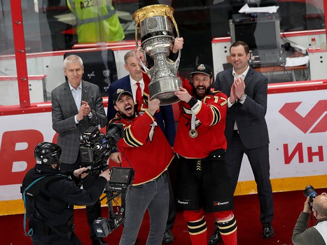 28.04.2021. Финал Кубка Гагарина, 6 матч. «Авангард» - ЦСКА 1:0