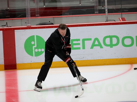 Тренировка «Авангарда» в Балашихе