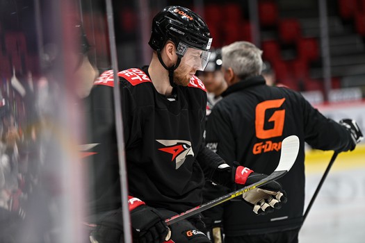 Тренировка «Авангарда» в Омске