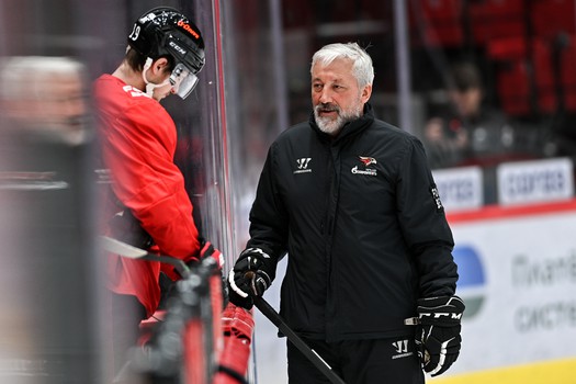 Раскатка «Авангарда» перед четвёртым матчем финала Востока с «Ак Барсом»