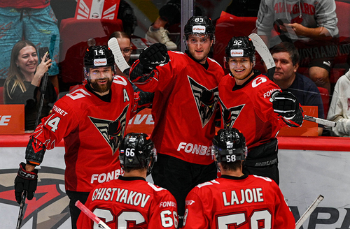 ПЕРЕСТРОИТЬСЯ И ВЫДЕРЖАТЬ | Победная раздевалка «Авангарда» после матча с «Локомотивом» (ВИДЕО)