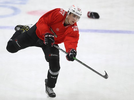 Раскатка «Авангарда» перед выездным матчем против СКА