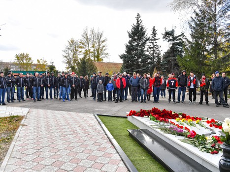 «Авангард» почтил память Алексея Черепанова