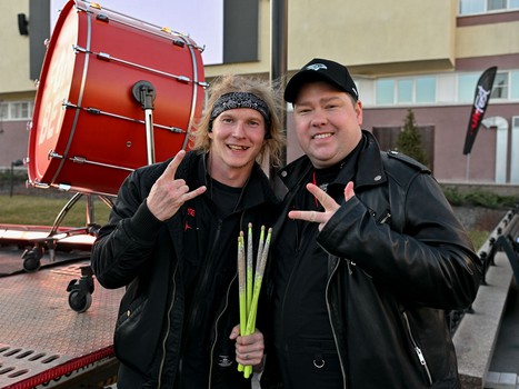 Фан-зона «Авангарда» в Городском саду