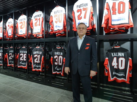 Открытие фан-магазина ХК "Авангард" в "Арене Омск"