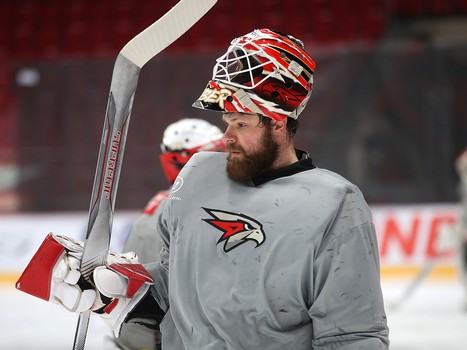 Открытая тренировка «Авангарда» перед домашними матчами финала Кубка Гагарина