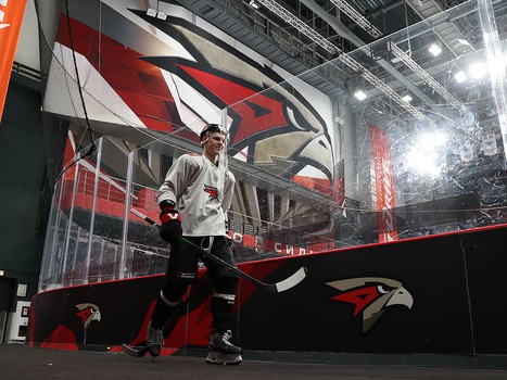 Раскатка «Авангарда» перед вторым матчем серии с «Автомобилистом»