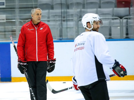 Раскатка «Авангарда» перед выездным матчем с ХК «Сочи»