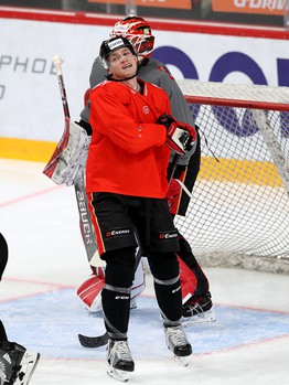 Раскатка «Авангарда» перед матчем с ЦСКА