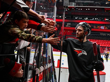 Открытая тренировка «Авангарда» перед вторым раундом плей-офф