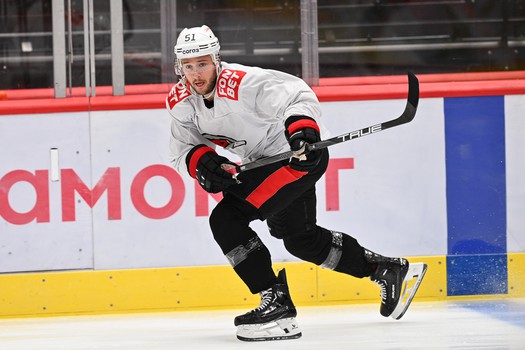 Тренировка «Авангарда» в Омске