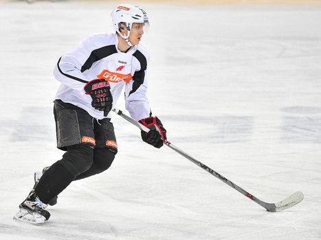 Тренировка "Авангарда" перед заключительным выездом "регулярки"