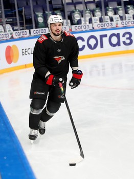 Раскатка «Авангарда» перед выездным матчем с «Ак Барсом»