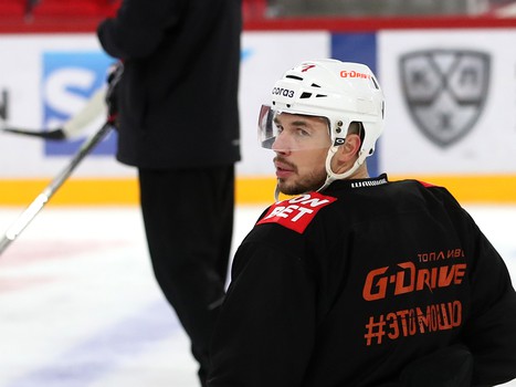 Раскатка «Авангарда» перед выездным матчем с «Автомобилистом»