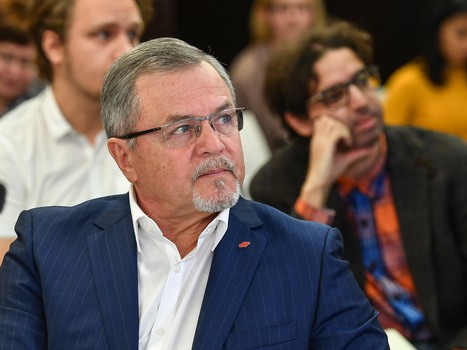 Владимир Шалаев на круглом столе "Люди Омска: социальный капитал города" 