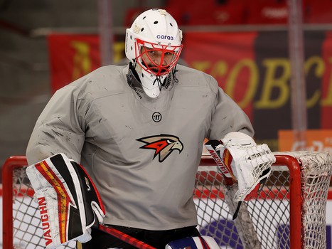 Раскатка «Авангарда» перед матчем с «Локомотивом»