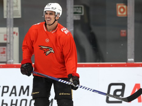 Тренировка «Авангарда» перед выездом