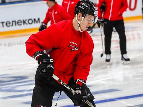 Открытая тренировка «Авангарда» для СМИ