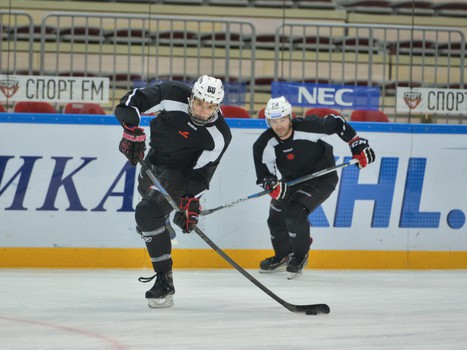 Тренировка "Авангарда" во Владивостоке