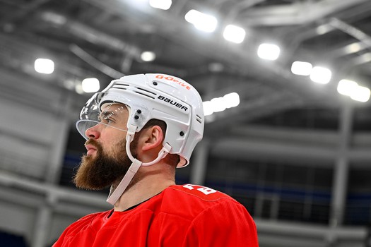 Раскатка «Авангарда» перед третьим матчем серии с «Ладой»