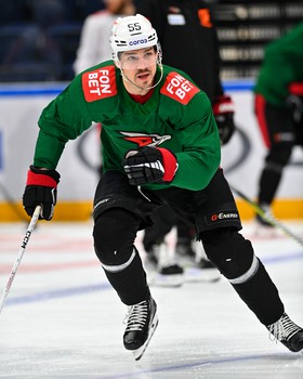 Раскатка «Авангарда» перед выездным матчем с московским «Динамо»