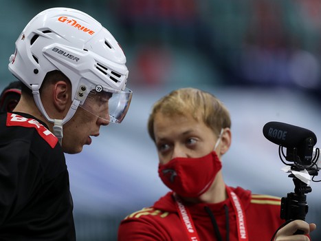 Раскатка «Авангарда» перед выездным матчем против СКА