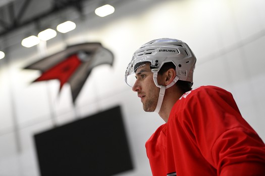 Тренировка «Авангарда» в Хоккейной Академии