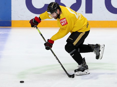 Тренировка «Авангарда» во время паузы в чемпионате