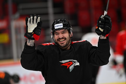 Первая тренировка Владимира Ткачева с основным составом