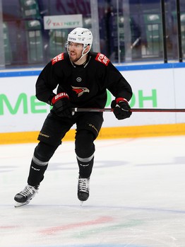 Раскатка «Авангарда» перед первым матчем серии с «Ак Барсом»