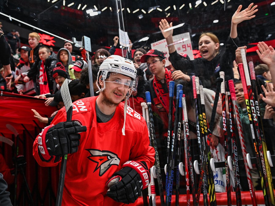 Открытая тренировка «Авангарда» перед финалом Востока