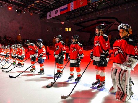 Открытие центрального комплекса Хоккейной Академии «Авангард» 