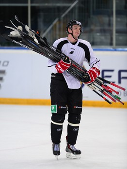 Тренировка "Авангарда" перед стартом домашней серии