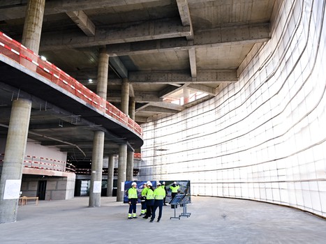 Техническая готовность «Арены Омск» составляет 35%