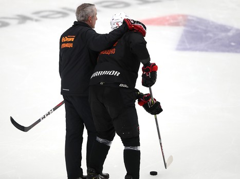 Раскатка «Авангарда» перед вторым матчем финальной серии с ЦСКА