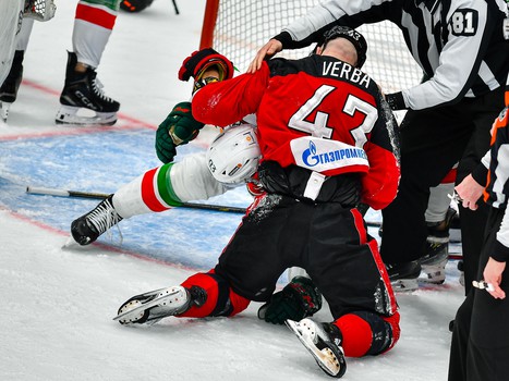 16.02.2025. «Авангард» - «Ак Барс» 6:2