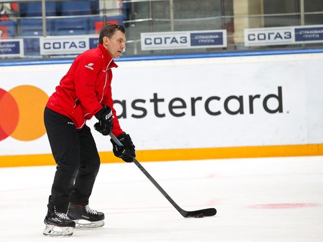 Раскатка «Авангарда» перед первым матчем серии с «Ак Барсом»