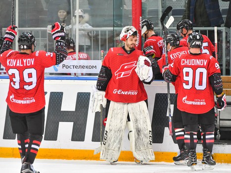 25.12.2017. "Авангард" - "Ак Барс" 5:3