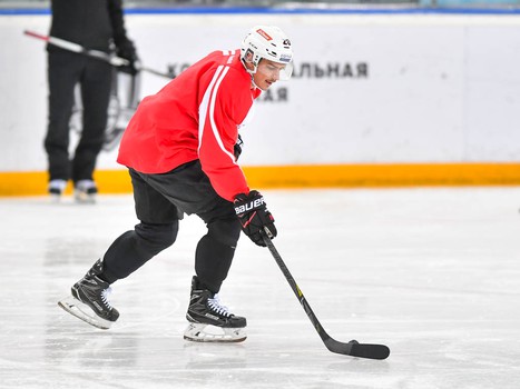 Открытая тренировка "Авангарда" перед стартом плей-офф