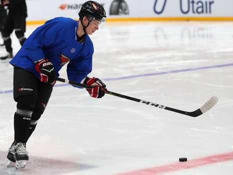 Раскатка «Авангарда» перед вторым матчем серии с «Салаватом Юлаевым»