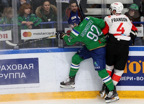 05.03.2020. 1/4 Востока, матч №3. «Салават Юлаев» - «Авангард» 6:3