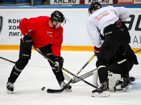 Открытая тренировка «Авангарда» для СМИ