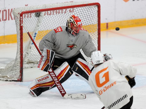 Раскатка «Авангарда» перед выездным матчем с ЦСКА