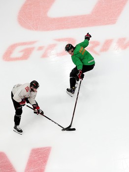 Раскатка «Авангарда» перед четвёртым матчем серии с «Ак Барсом»