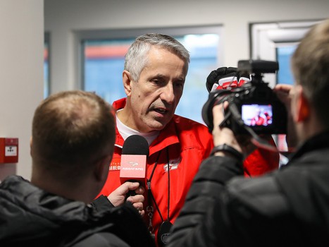 Раскатка «Авангарда» в Астане перед первым матчем серии с «Барысом»